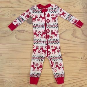 Hannah Anderson Dear Deer Christmas Pajamas. Size 2T | 85 cm